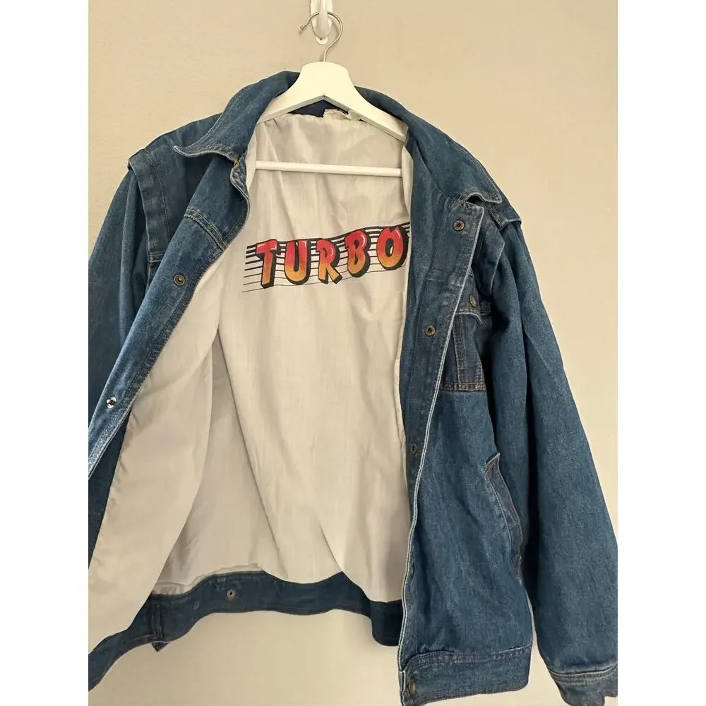 Vintage London Fog Jean Jacket Turbo size Large / 20